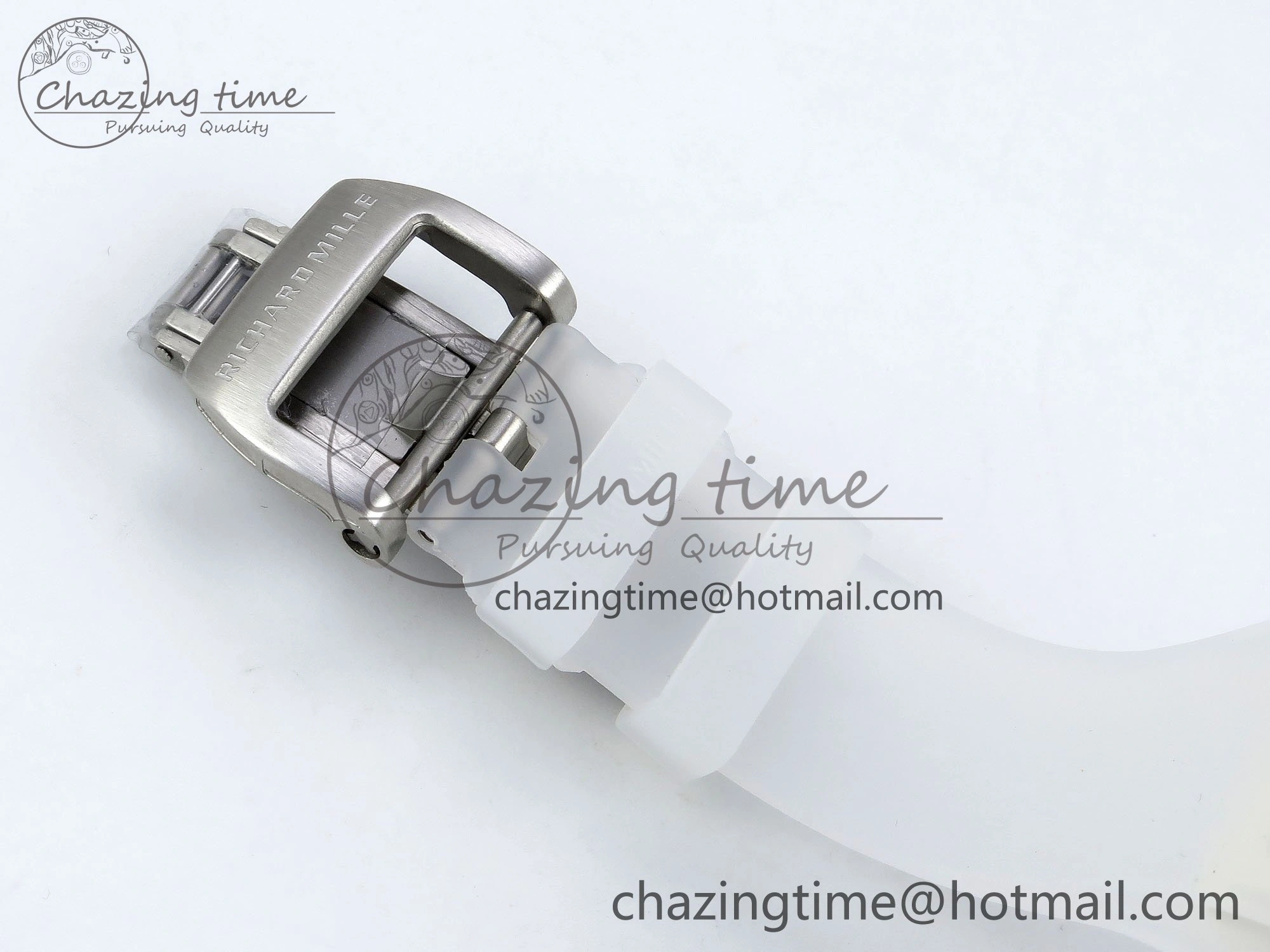 RMS10 Tourbillon Transparent RMF Best Edition Koi Fish Dial on Transparent Rubber Strap