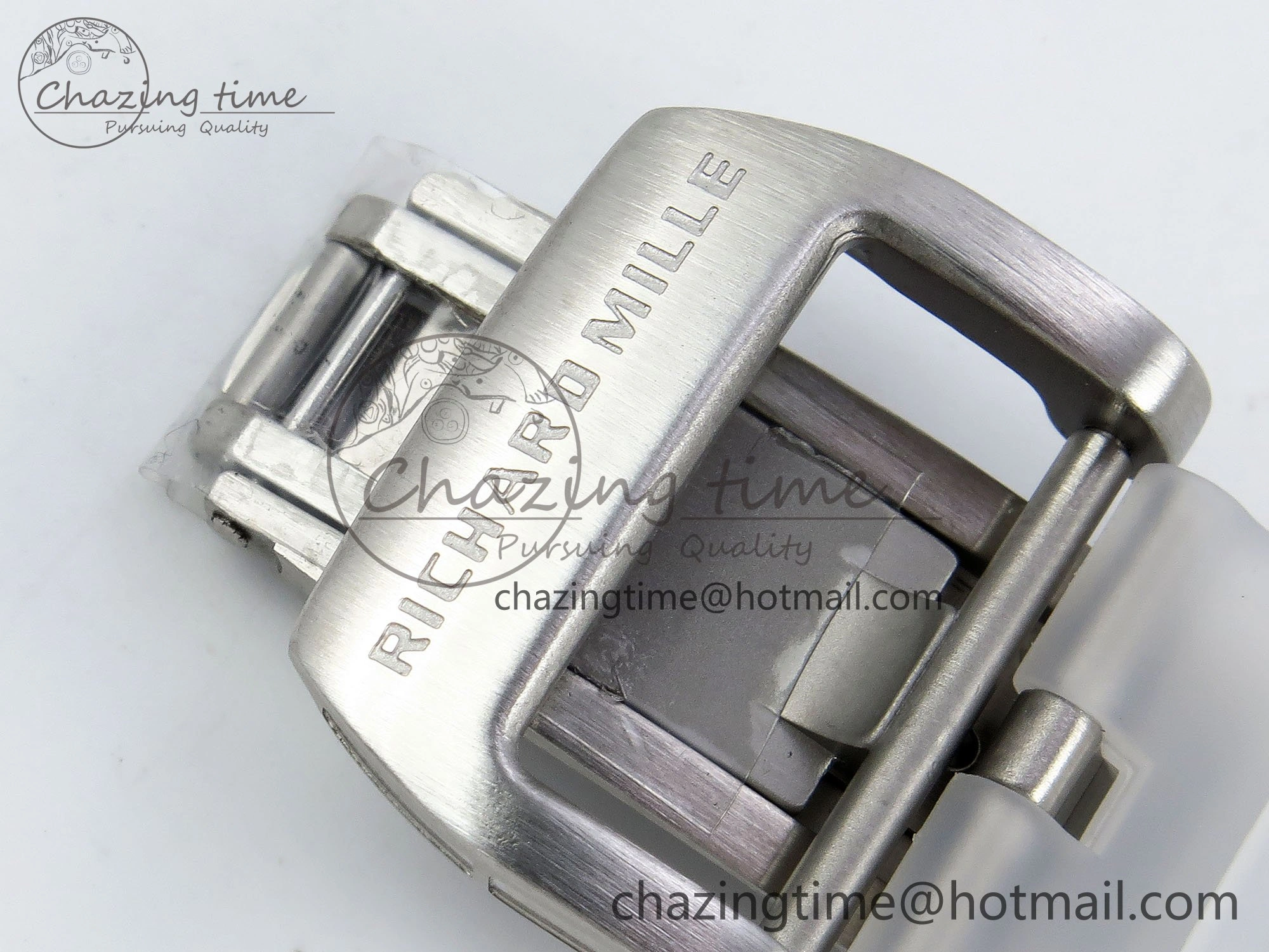 RMS10 Tourbillon Transparent RMF Best Edition Koi Fish Dial on Transparent Rubber Strap