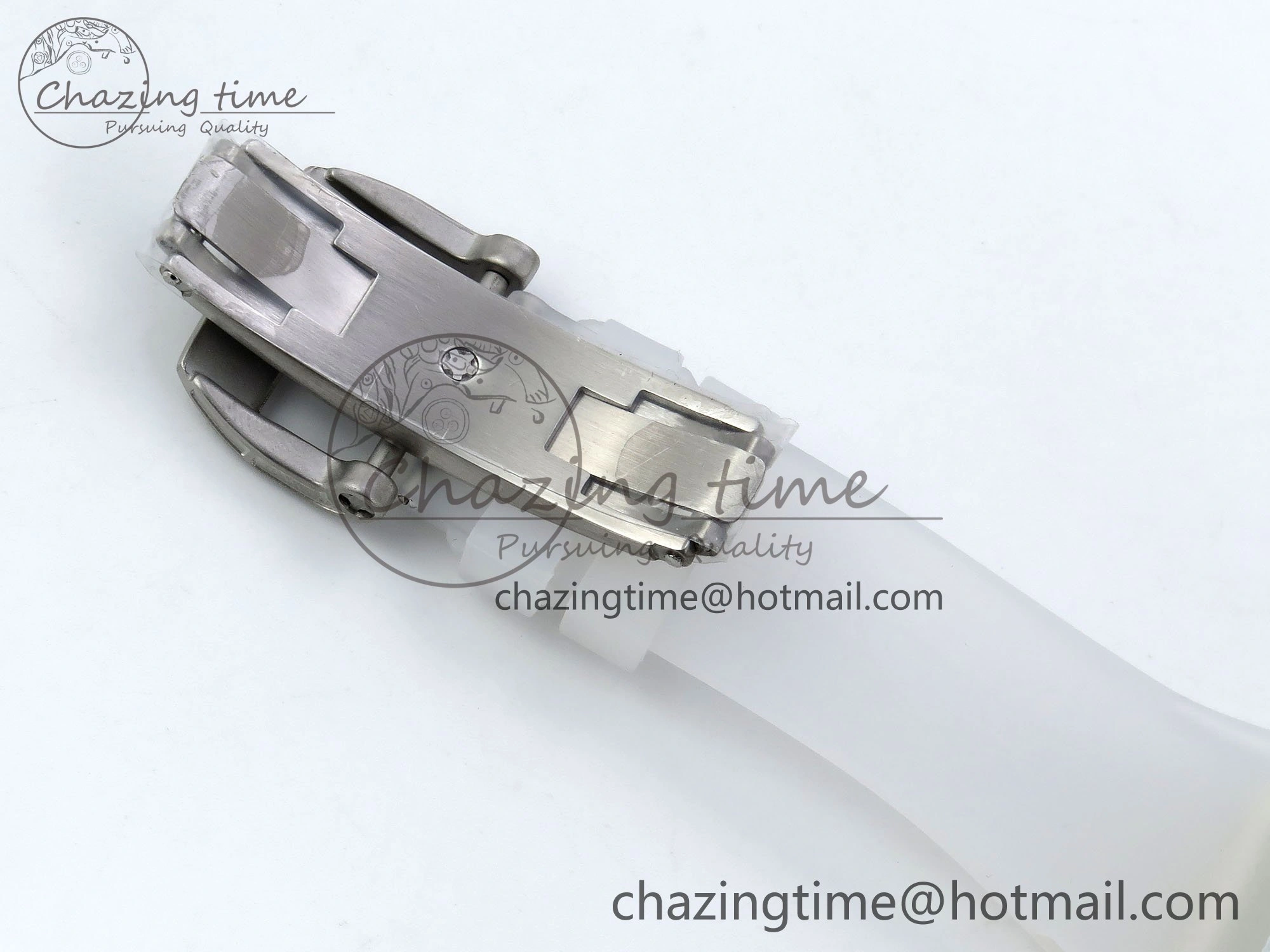 RMS10 Tourbillon Transparent RMF Best Edition Koi Fish Dial on Transparent Rubber Strap