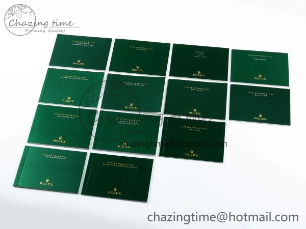 ROLEX BOX AND PAPERS SET NEW VERSION WARRANTY CARD