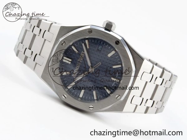 ROYAL OAK 34MM SS BF BEST EDITION BLUE DIAL ON SS BRACELET A5800