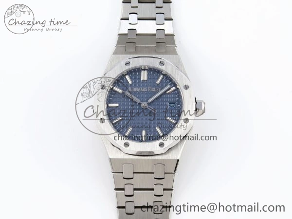 ROYAL OAK 34MM SS BF BEST EDITION BLUE DIAL ON SS BRACELET A5800