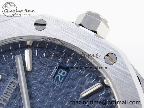 ROYAL OAK 34MM SS BF BEST EDITION BLUE DIAL ON SS BRACELET A5800