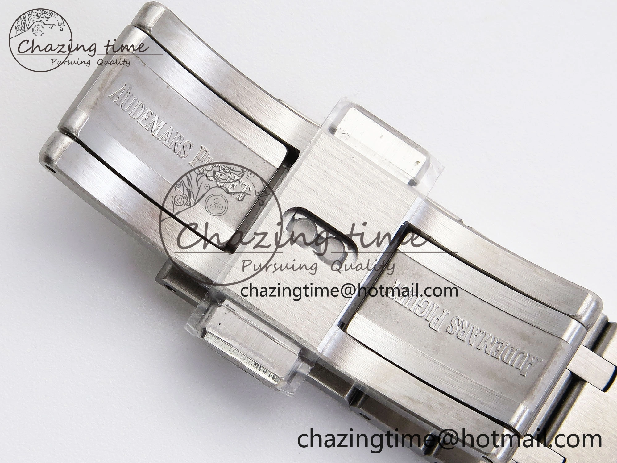 ROYAL OAK 34MM SS BF BEST EDITION WHITE DIAL DIAMONDS BEZEL ON SS BRACELET A5800
