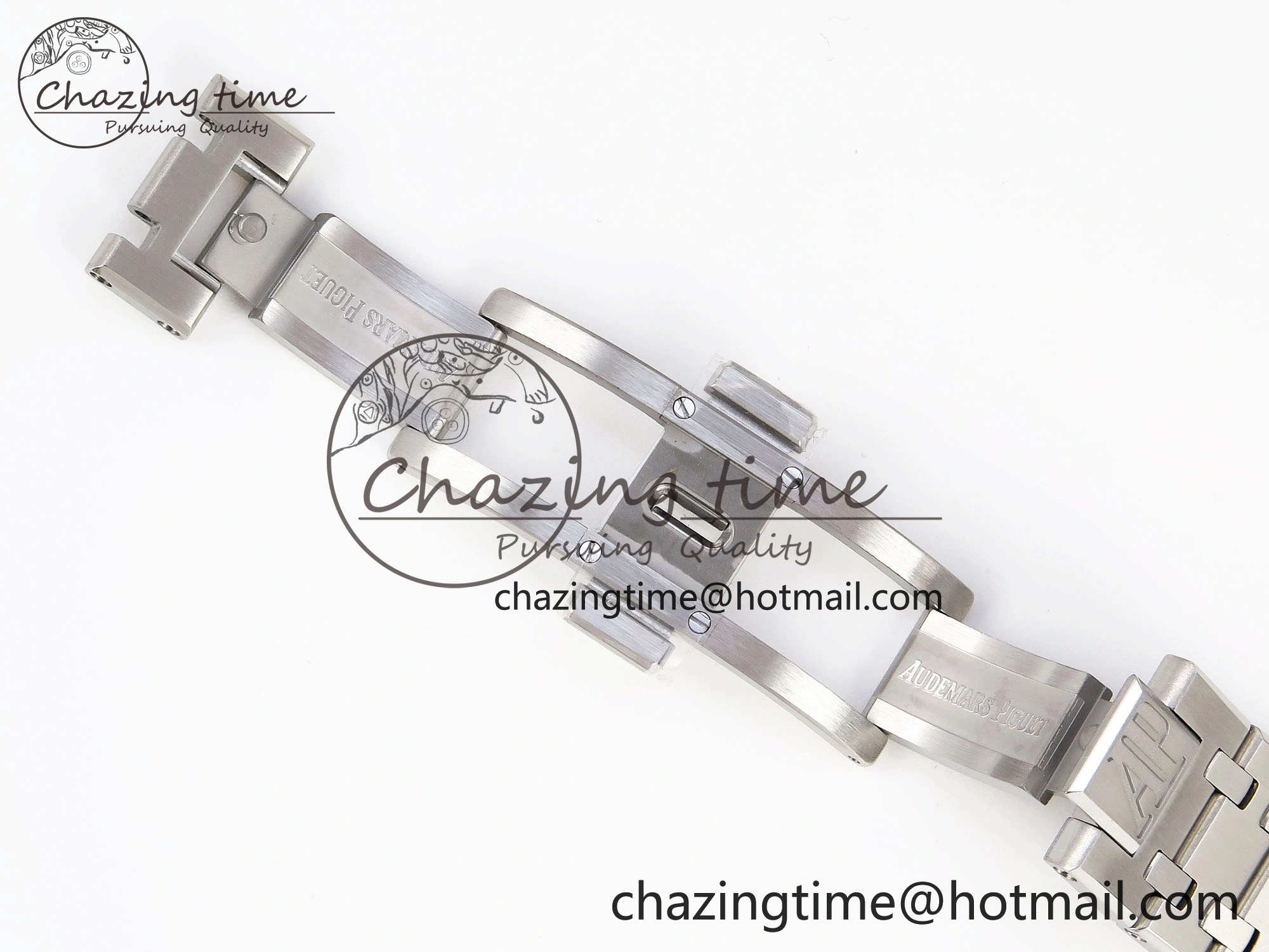 ROYAL OAK 34MM SS BF BEST EDITION WHITE DIAL DIAMONDS BEZEL ON SS BRACELET A5800
