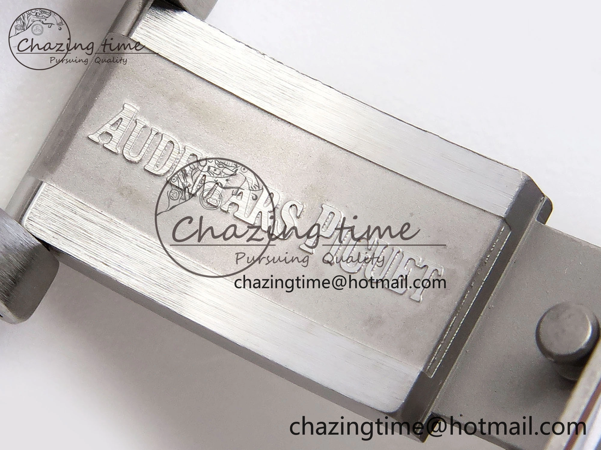 ROYAL OAK 34MM SS BF BEST EDITION WHITE DIAL DIAMONDS BEZEL ON SS BRACELET A5800
