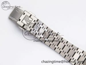 ROYAL OAK 34MM SS BF BEST EDITION WHITE DIAL ON SS BRACELET A5800