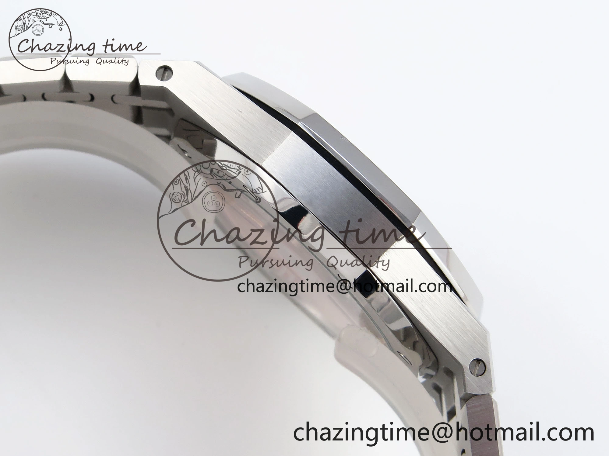 ROYAL OAK 34MM SS BF BEST EDITION WHITE DIAL ON SS BRACELET A5800