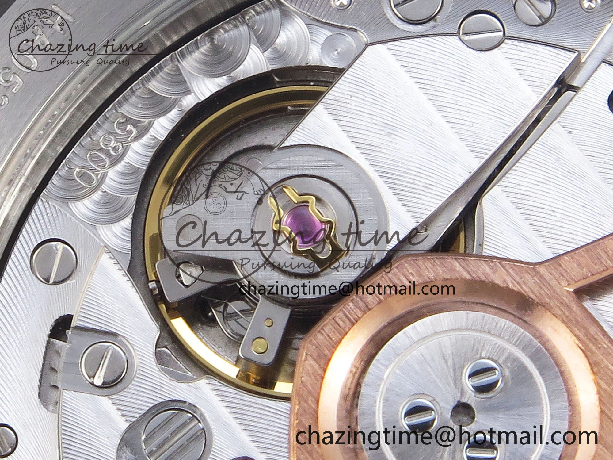 ROYAL OAK 34MM SS RG BF BEST EDITION WHITE DIAL ON SS RG BRACELET A5800