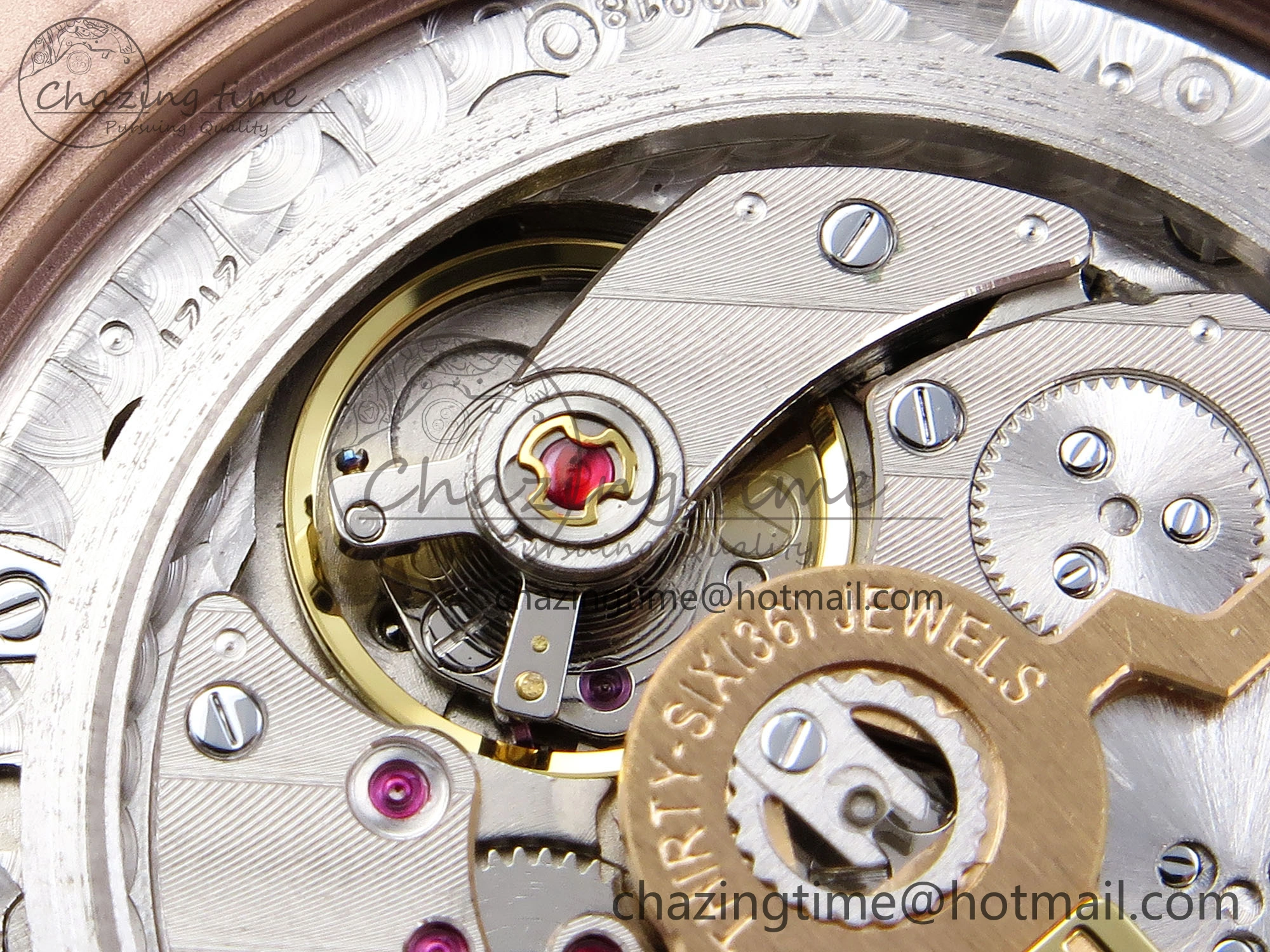 ROYAL OAK 39MM 15202 RG IPF 1:1 BEST EDITION BLACK DIAMONDS DIAL ON RG BRACELET A2121