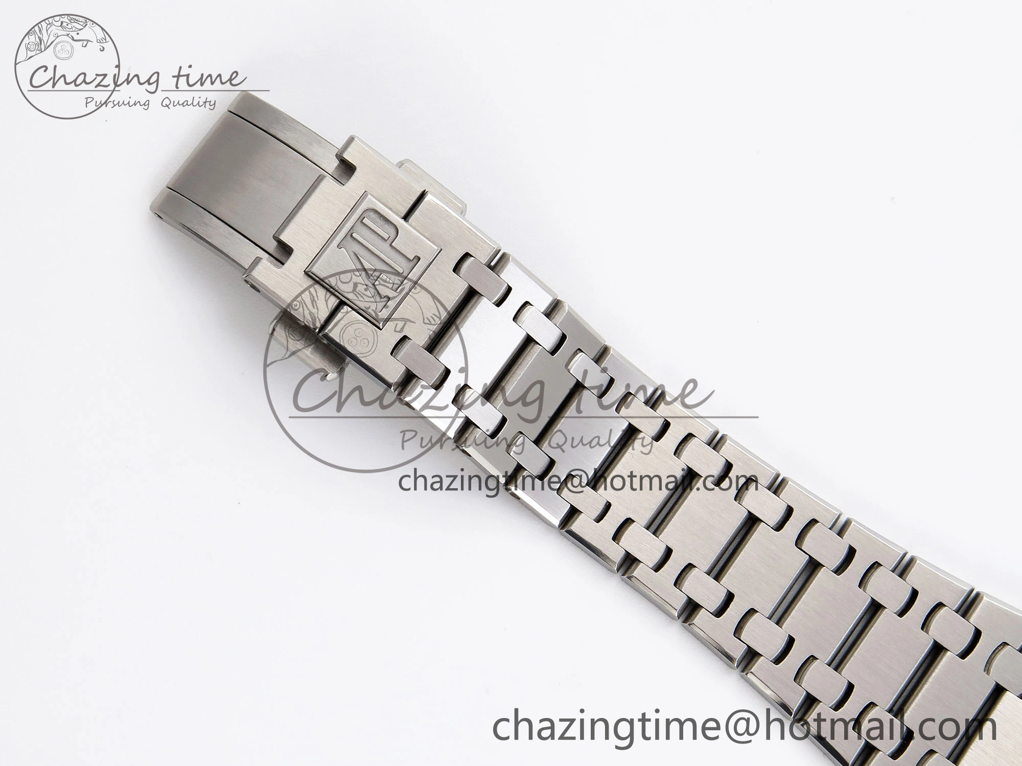 ROYAL OAK 39MM 15202 SS IPF 1:1 BEST EDITION GRAY TEXTURED DIAL ON SS BRACELET A2121