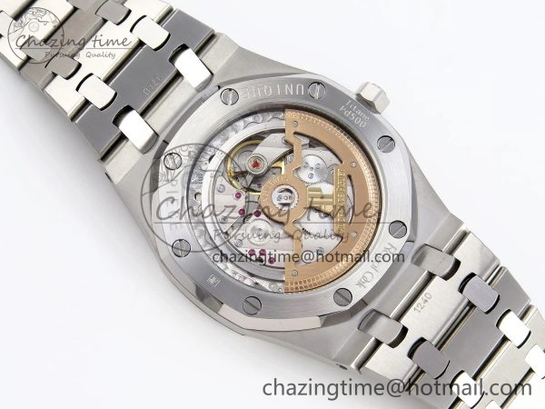 ROYAL OAK 39MM 15202 SS IPF 1:1 BEST EDITION GRAY TEXTURED DIAL ON SS BRACELET A2121