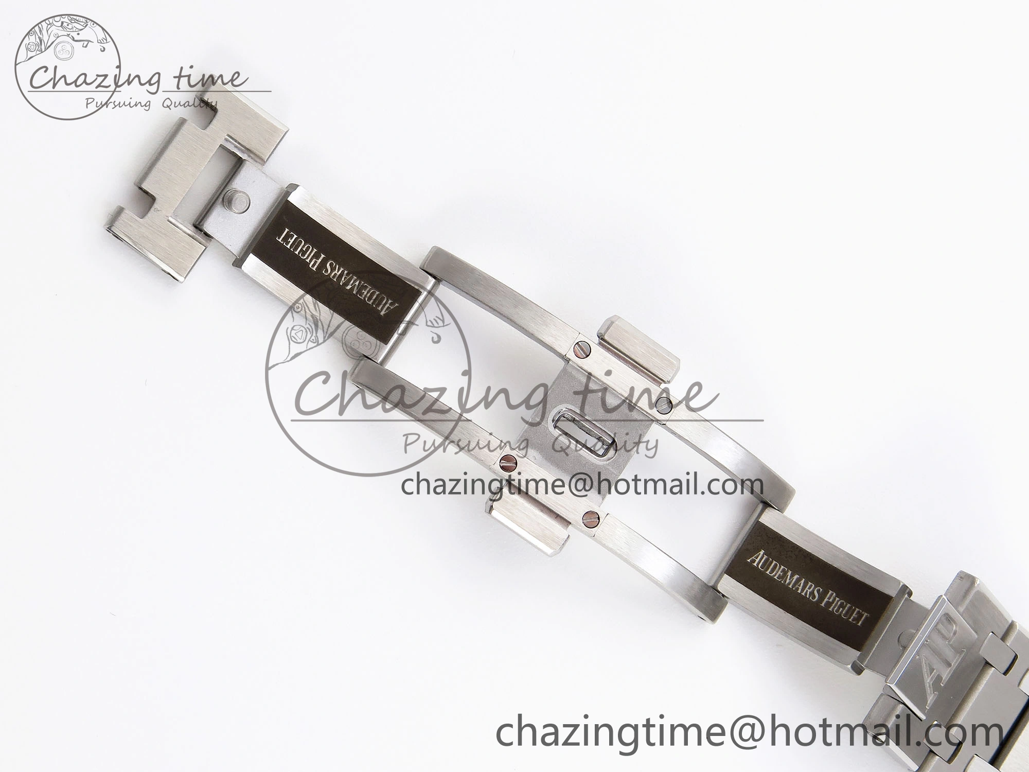 ROYAL OAK 39MM 15202 SS IPF 1:1 BEST EDITION WHITE TEXTURED DIAL ON SS BRACELET A2121