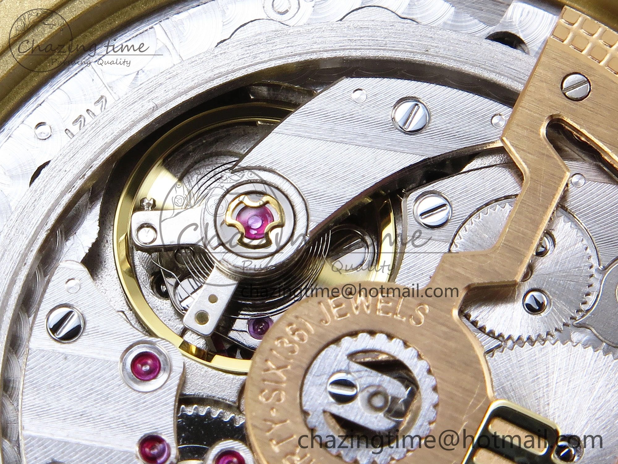 ROYAL OAK 39MM 15202 YG IPF 1:1 BEST EDITION WHITE TEXTURED DIAL ON YG BRACELET A2121