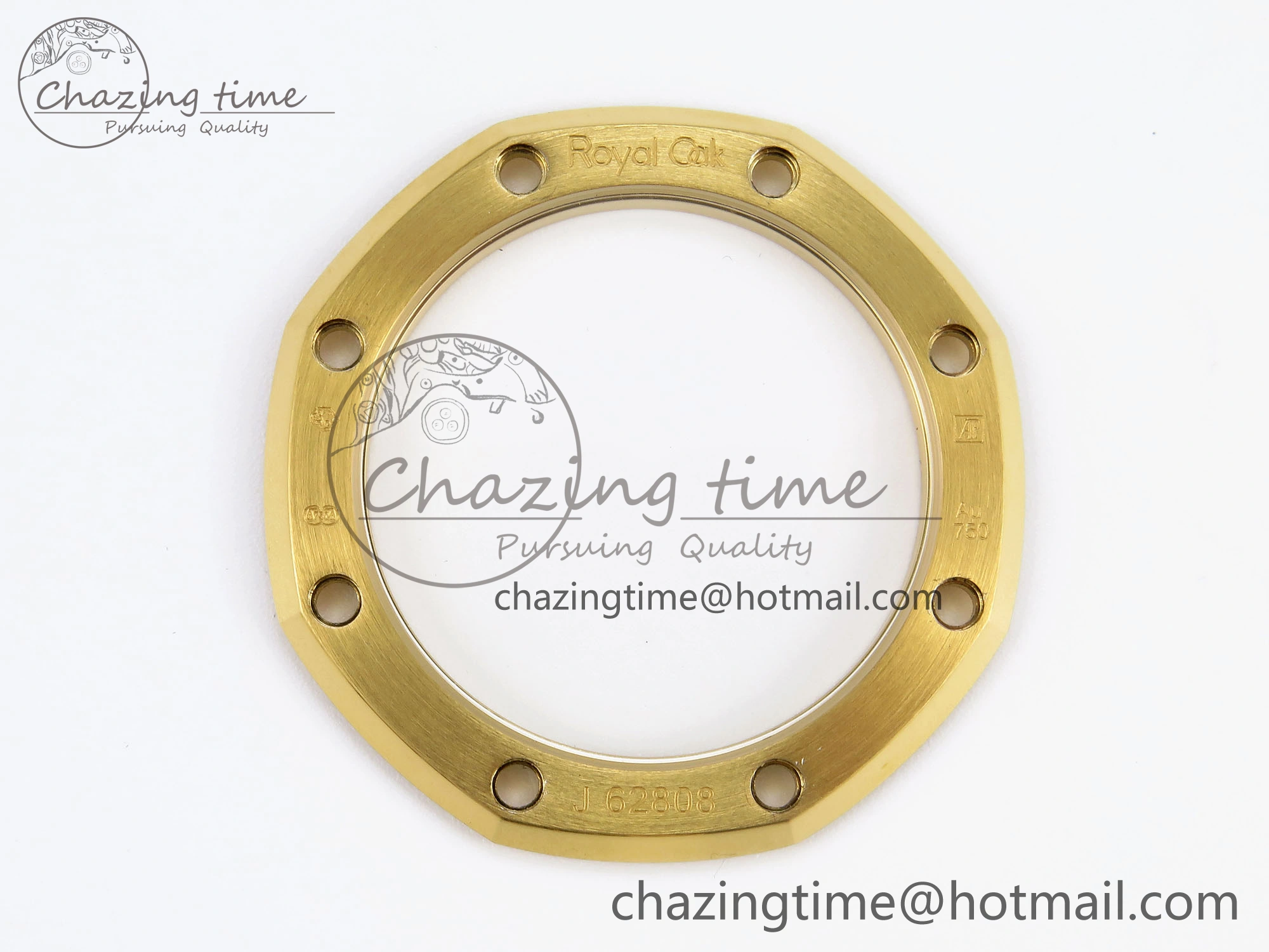ROYAL OAK 39MM 15202 YG IPF 1:1 BEST EDITION YELLOW BROWN TEXTURED DIAL ON YG BRACELET A2121