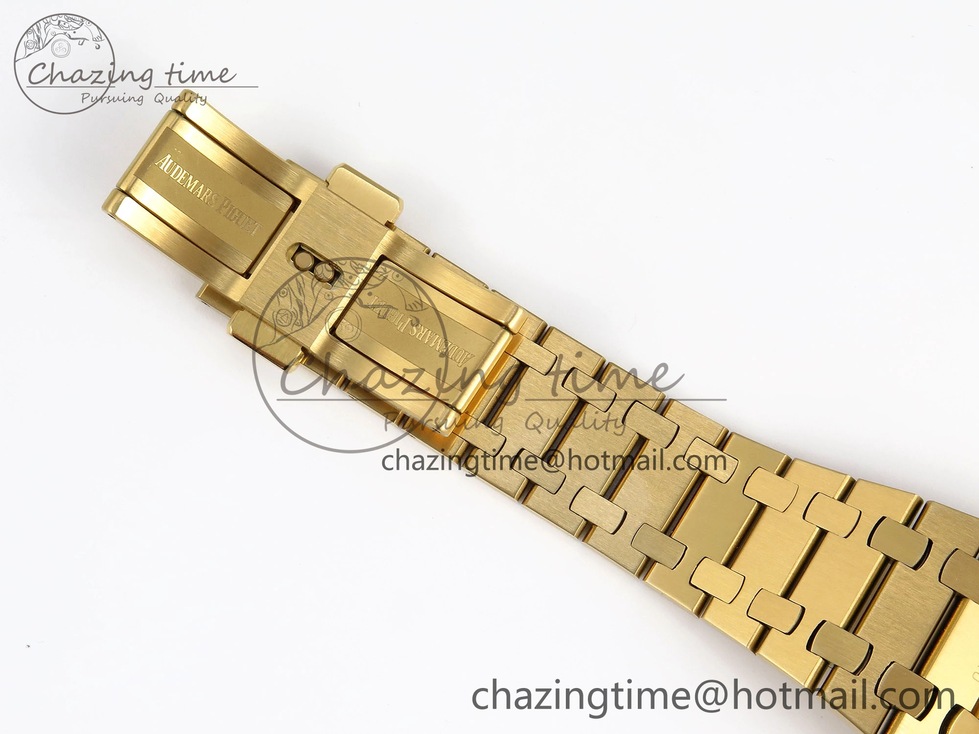 ROYAL OAK 39MM 15202 YG IPF 1:1 BEST EDITION YG TEXTURED DIAL ON YG BRACELET A2121