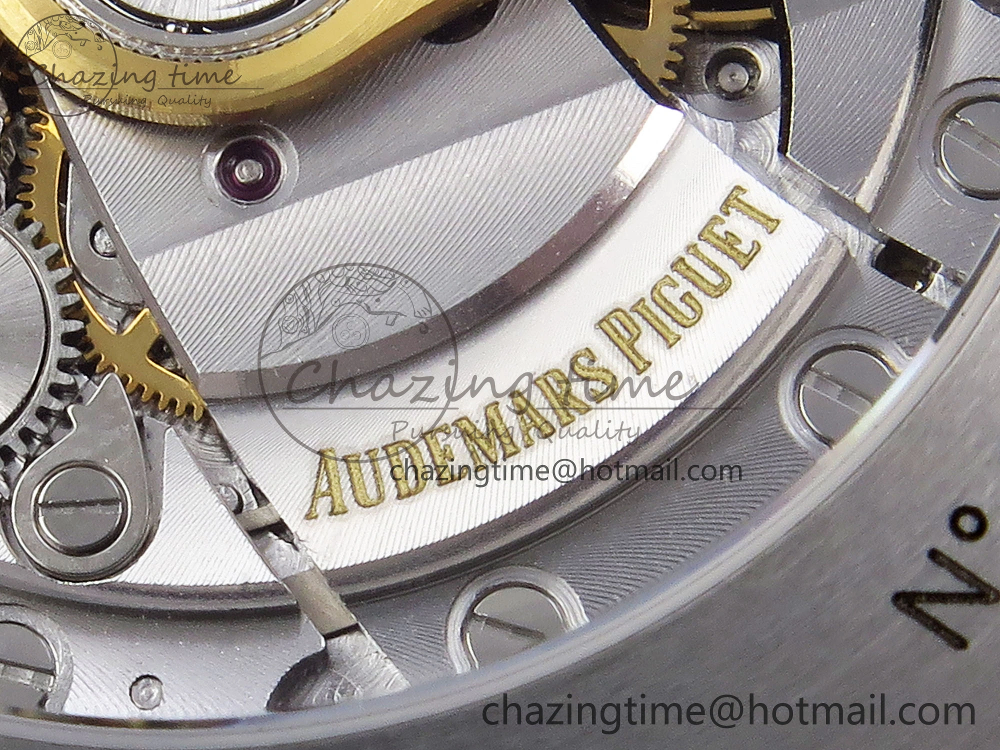 ROYAL OAK 41MM 15400 SS APSF 1:1 BEST EDITION BLACK TEXTURED DIAL ON BLACK RUBBER STRAP SA3120 SUPER CLONE V3