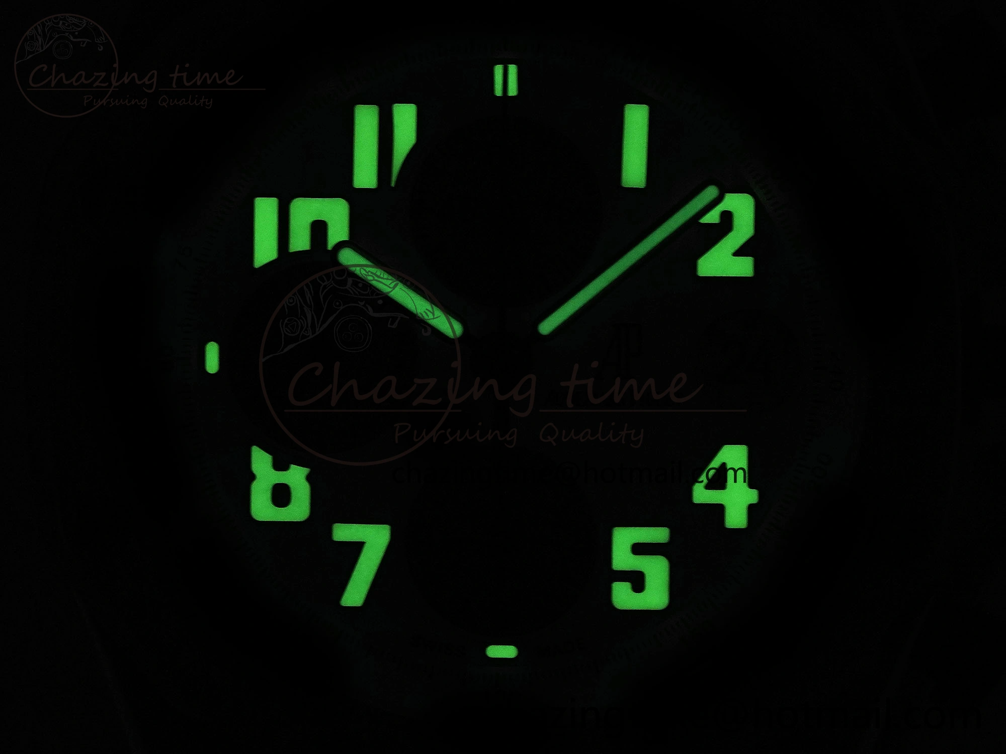 ROYAL OAK OFFSHORE 42MM SS APF 1:1 BEST EDITION BLACK DIAL WHITE MARKERS CERAMIC BEZEL ON BLACK RUBBER STRAP A7750
