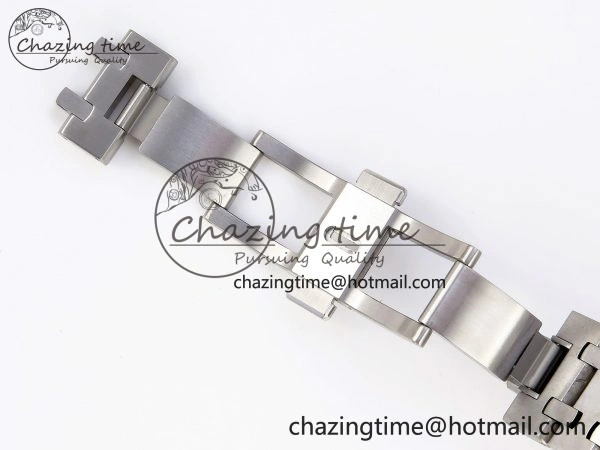 ROYAL OAK OFFSHORE 42MM SS APF 1:1 BEST EDITION GRAY DIAL BLACK MARKERS ON SS BRACELET A7750
