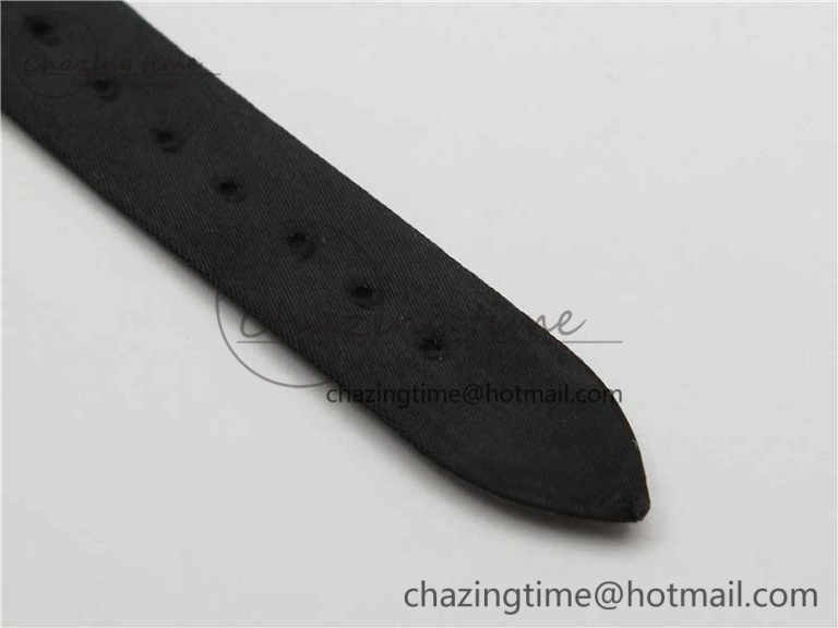 Reine de Naples 8928BB SS ZF 1:1 Best Edition White MOP Dial Diamonds Bezel on Black Fabric Strap A537