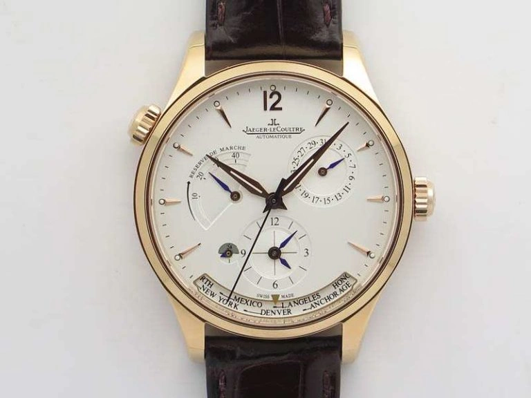 Rendez-Vous Date SS Q8F Best Edition White Dial Diamonds Bezel on Blue Leather Strap A898