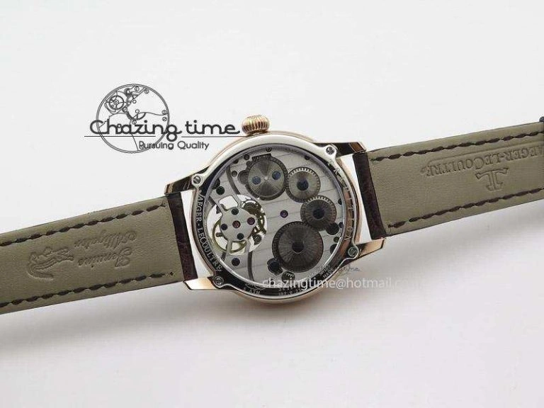 Rendez-Vous Ladies RG White MOP Dial Tourbillon on Brown Alligator Leather