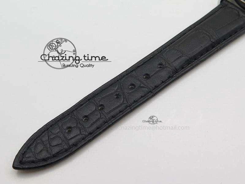 Rendez-Vous Ladies SS White MOP Dial Tourbillon on Black Alligator Leather