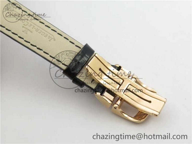 Rendez-Vous Night & Day RG ZF 1:1 Best Edition White Dial Black Markers Diamonds Bezel on Black Leather Strap A898