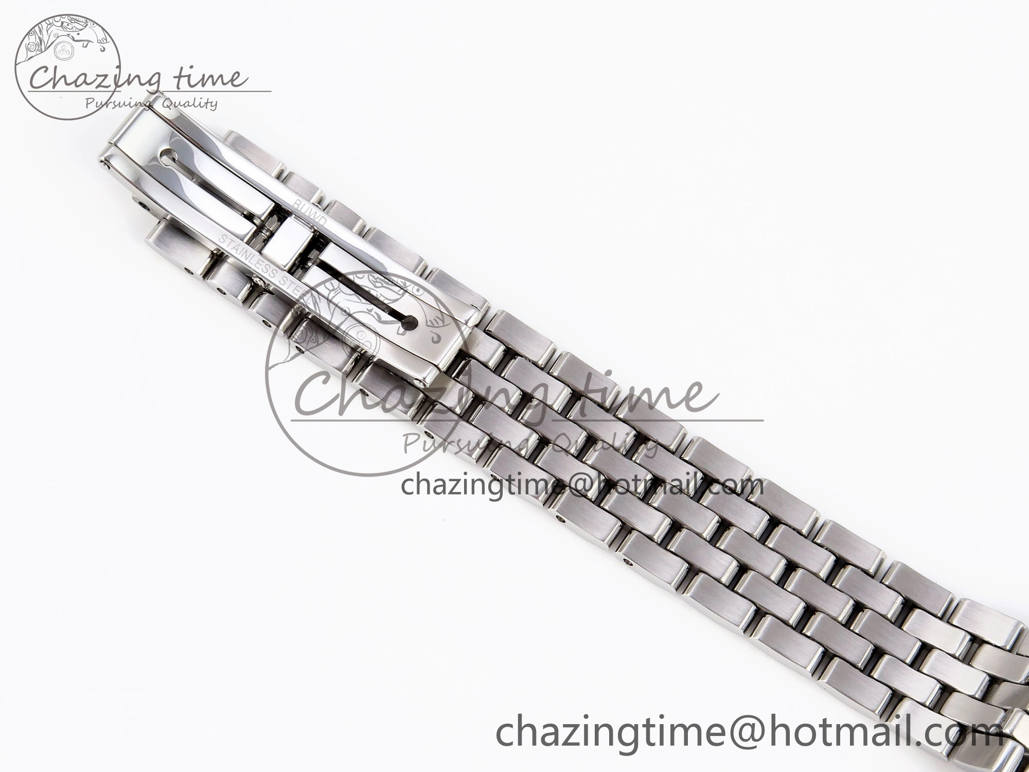 Rendez-Vous Night & Day SS APSF 1:1 Best Edition WhiteTextured Dial Diamonds Bezel on SS Bracelet A898