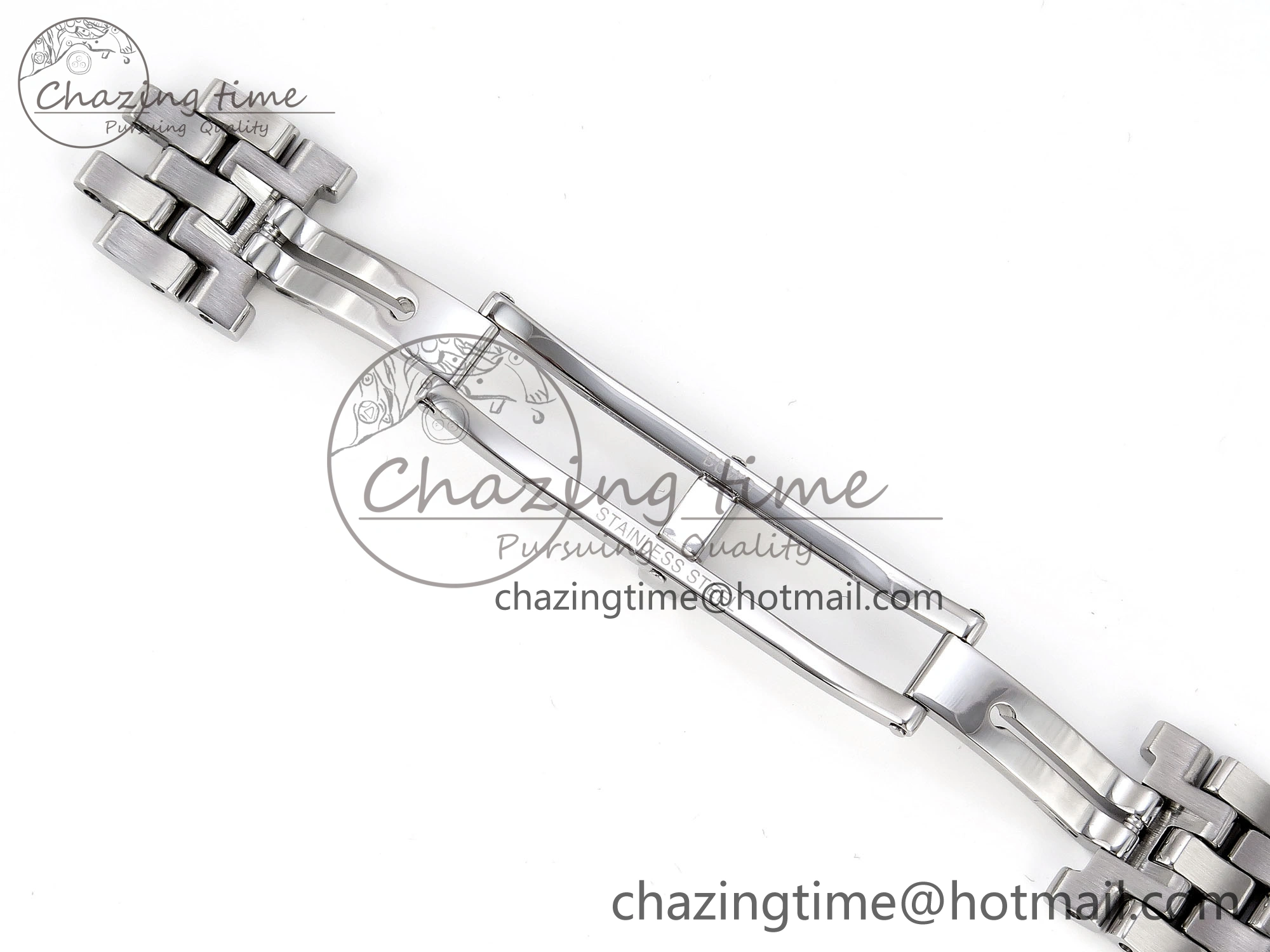 Rendez-Vous Night & Day SS APSF 1:1 Best Edition WhiteTextured Dial Diamonds Bezel on SS Bracelet A898
