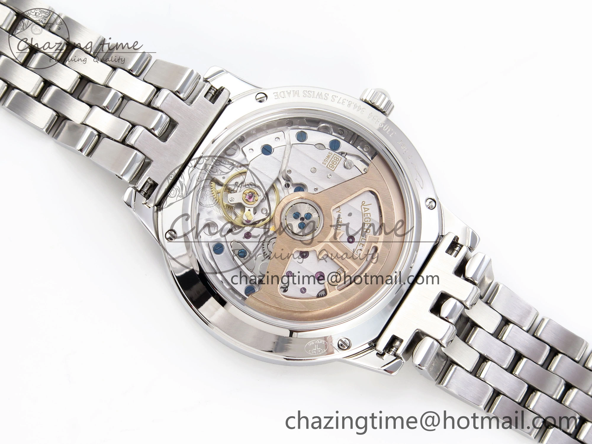 Rendez-Vous Night & Day SS APSF 1:1 Best Edition WhiteTextured Dial Diamonds Bezel on SS Bracelet A898