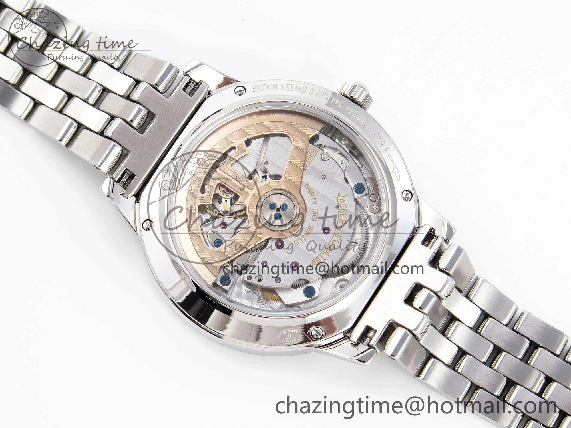 Rendez-Vous Night & Day SS APSF 1:1 Best Edition WhiteTextured Dial Diamonds Bezel on SS Bracelet A898