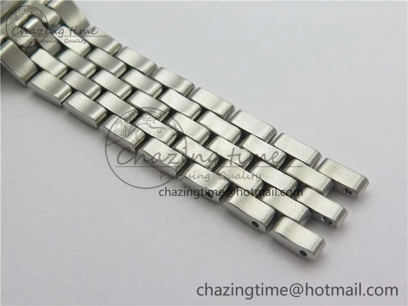 Rendez-Vous Night & Day SS ZF 1:1 Best Edition Blue Textured Dial Diamonds Bezel on SS Bracelet A898