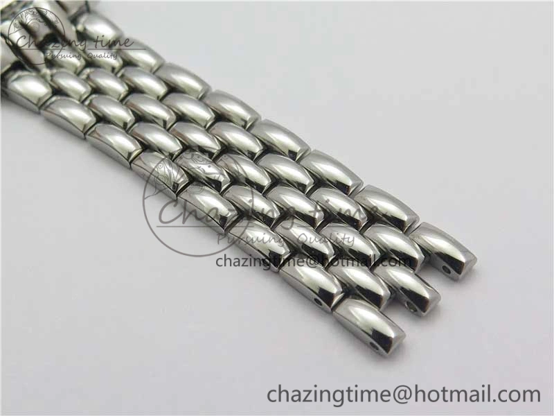 Rendez-Vous Night & Day SS ZF 1:1 Best Edition WhiteTextured Dial Diamonds Bezel on SS Bracelet A898