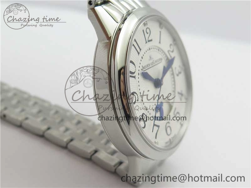 Rendez-Vous Night & Day SS ZF 1:1 Best Edition WhiteTextured Dial Polished Bezel on SS Bracelet A898
