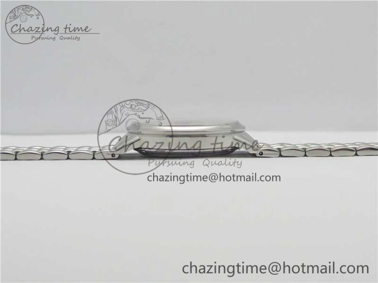 Rendez-Vous Night & Day SS ZF 1:1 Best Edition WhiteTextured Dial Polished Bezel on SS Bracelet A898