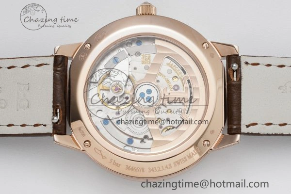 Rendez-Vous Star RG KZF 1:1 Best Edition Brown Star Dial Diamonds Bezel on Brown Leather Strap A734