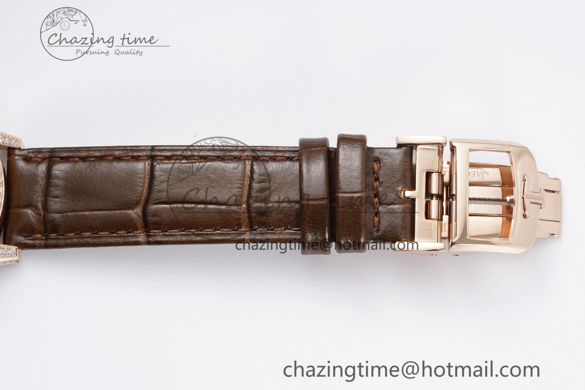 Rendez-Vous Star RG KZF 1:1 Best Edition Brown Star Dial Diamonds Bezel on Brown Leather Strap A734