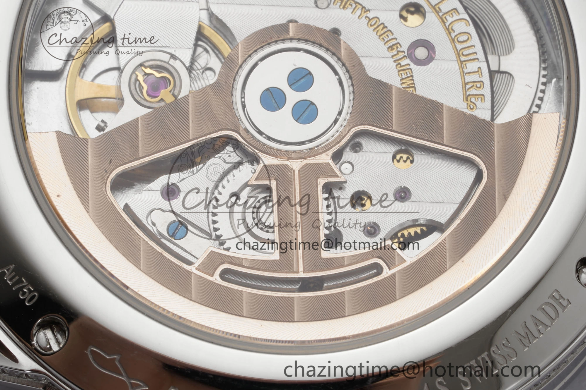 Rendez-Vous Star SS KZF 1:1 Best Edition Blue Star Dial Diamonds Bezel on Blue Leather Strap A734
