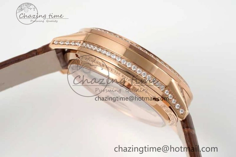 Rendez-Vous Tourbillon RG RMSF Best Edition White Dial on Brown Leather Strap
