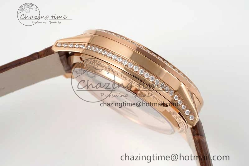 Rendez-Vous Tourbillon RG RMSF Best Edition White Dial on Brown Leather Strap
