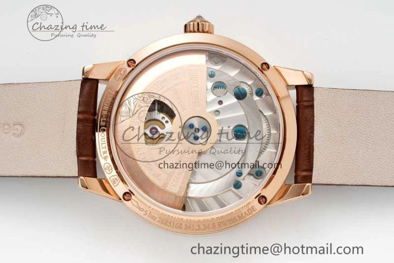 Rendez-Vous Tourbillon RG RMSF Best Edition White Dial on Brown Leather Strap