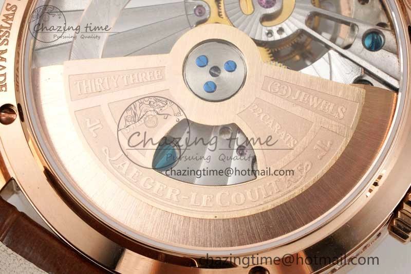 Rendez-Vous Tourbillon RG RMSF Best Edition White Dial on Brown Leather Strap