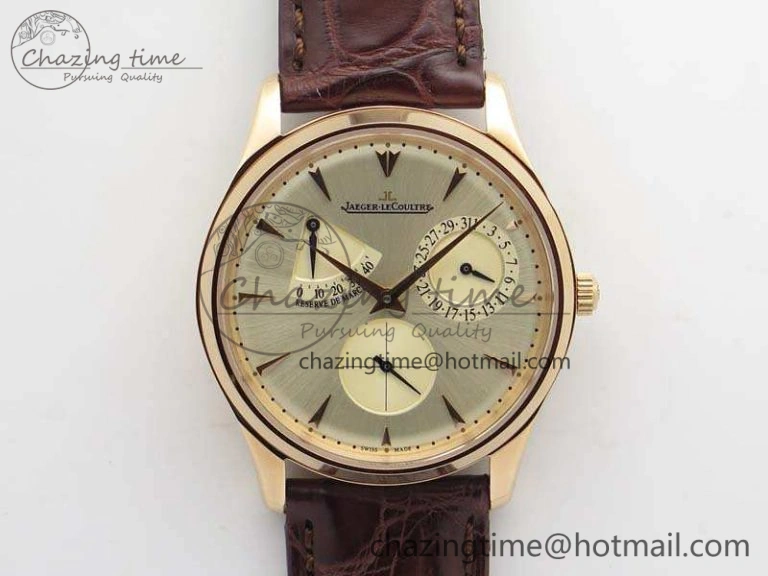 Rendez-Vous Tourbillon RG RMSF Best Edition White Dial on Brown Leather Strap