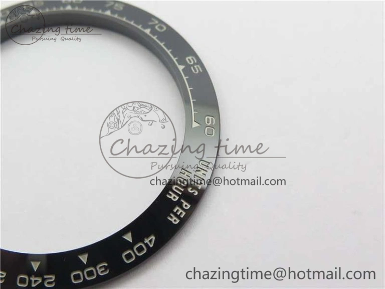 Rolex Daytona Black Ceramic Bezel Clean Factory (Only Ceramic Plate)