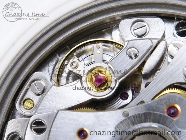 Rolex Daytona Rainbow 40mm Cer Cer Black Dial NOOB SA4130 Super Clone