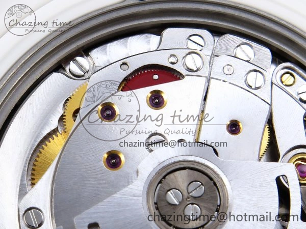 Rolex Daytona Rainbow 40mm Cer Cer Black Dial NOOB SA4130 Super Clone