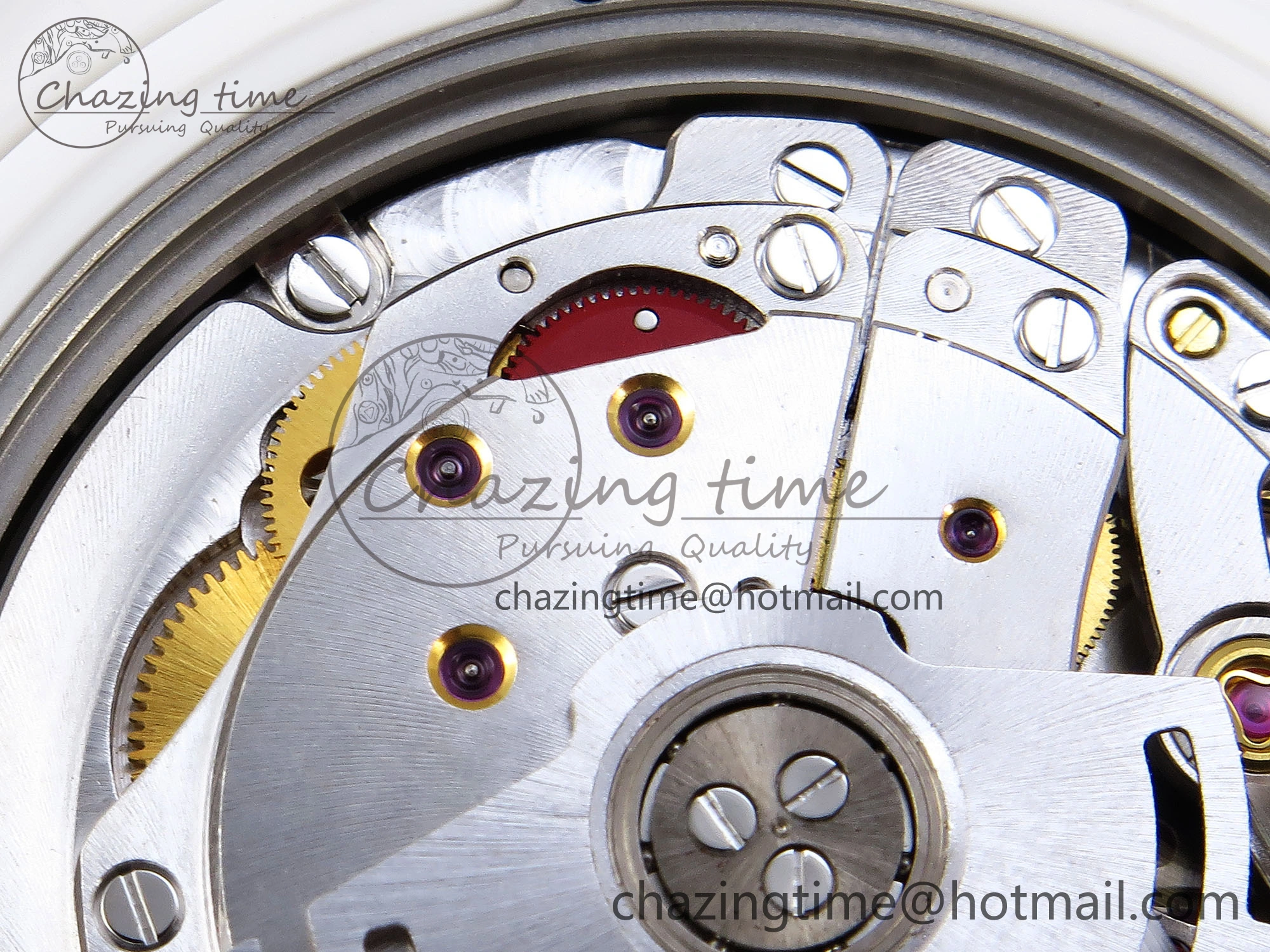 Rolex Daytona Rainbow 40mm Cer Cer Black Dial NOOB SA4130 Super Clone