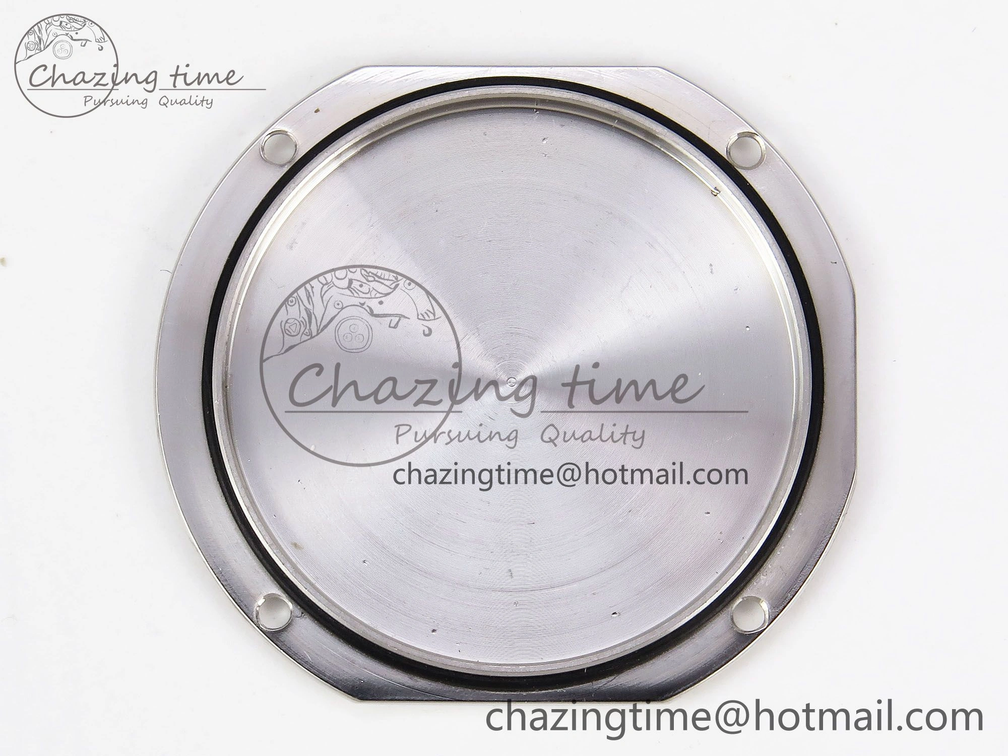 Ronde De Cartier 29mm DRF 1:1 Best Edition Sandblasted Silver-Plated White Dial on Black Leather Strap Ronda Quartz