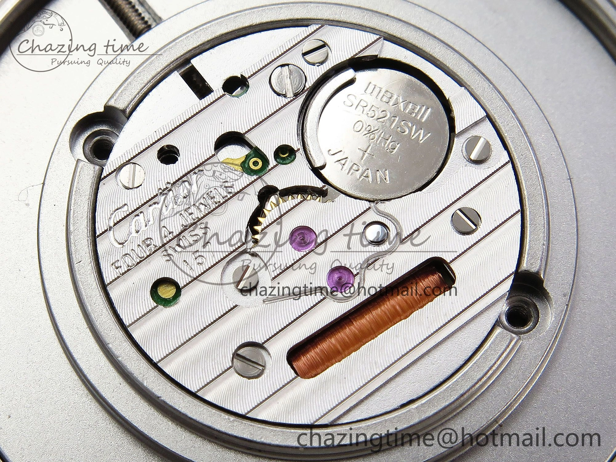 Ronde De Cartier 36mm DRF 1:1 Best Edition Sandblasted Silver-Plated White Dial on Black Leather Strap Ronda Quartz
